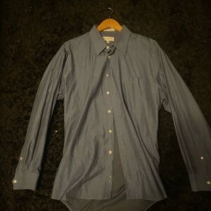 Dior Vintage Slate Dress Shirt